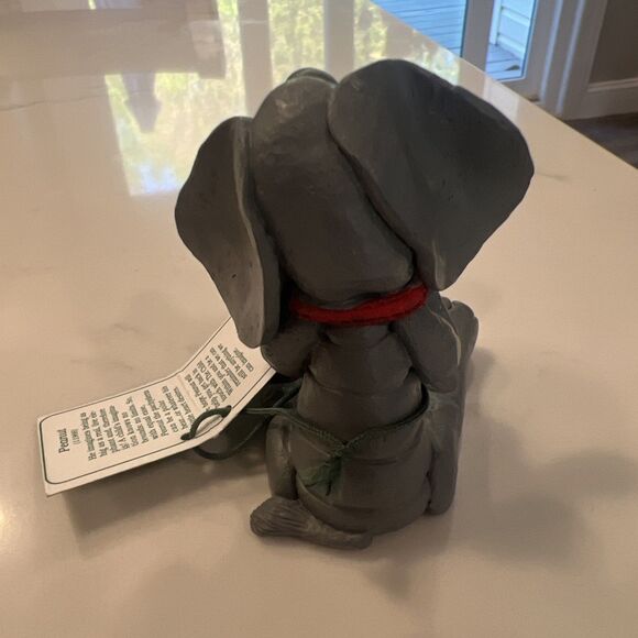 Lefton The Child Within Peanut Statue 1999 Child With Elephant Costume - Picture 6 of 11